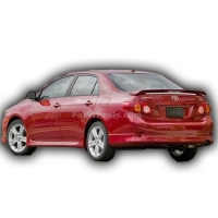 Toyota Corolla Sedan 2007-2011 Işıklı Spoiler Boyalı